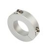 Clamp Collar Double Split Inside Diameter Shaft Collar Clamp Type Zinc Plated Black Oxide Finish 13-30m Fixed Rings Clamp Collar