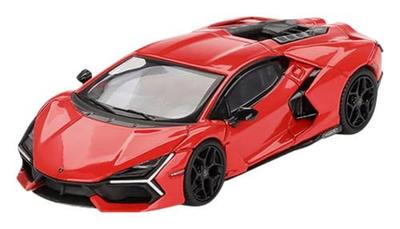 MINI GT Lamborghini Revuelto Arancio Duck Глянцевый Готовое изделие 1/64 (Правый руль)