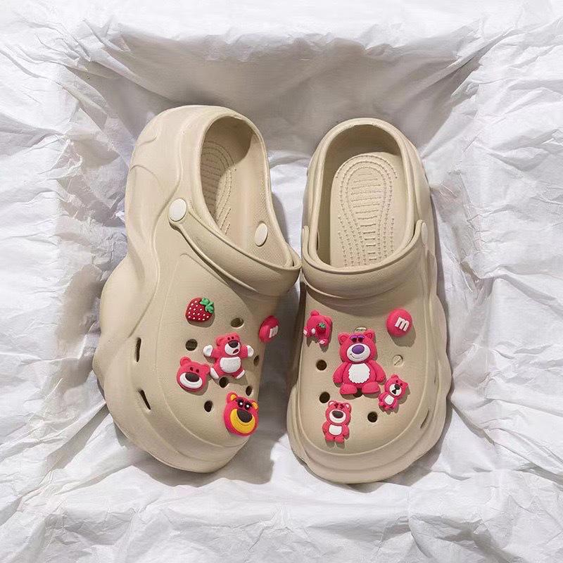 Новые летние женские Crocs 2025: Поддержка свода стопы, Толстая подошва, Внешний слой из ЭВА, Нескользящая, Мягкая подошва.