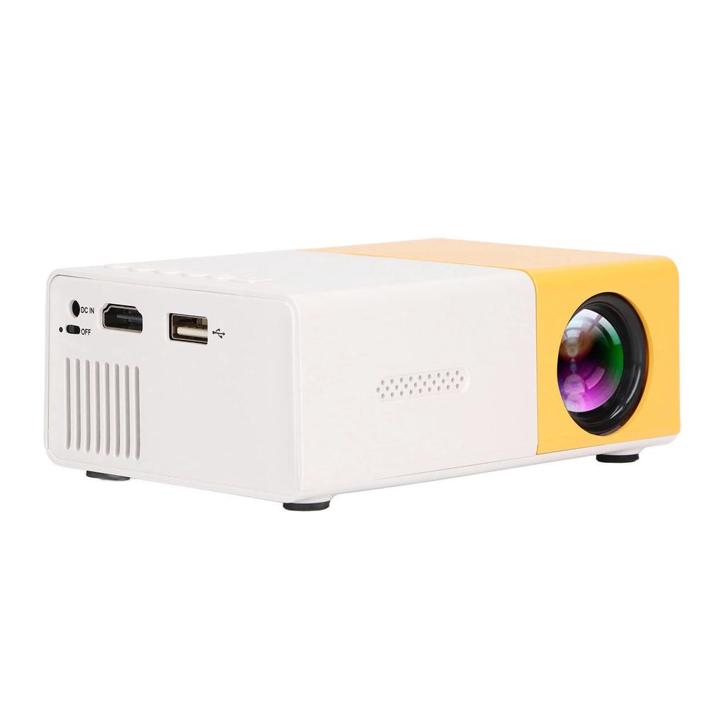 Мини-проектор 1080p Diffuse Reflection Imaging Поддержка 23 языков HD-проектор с динамиками