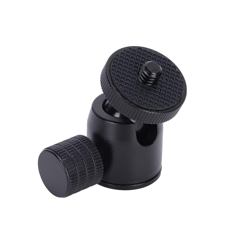 Mini Tripod Ball Head with 1 4 Inch Screw and Hot Shoe Mount Adapter for DSLR Camera Ring Light