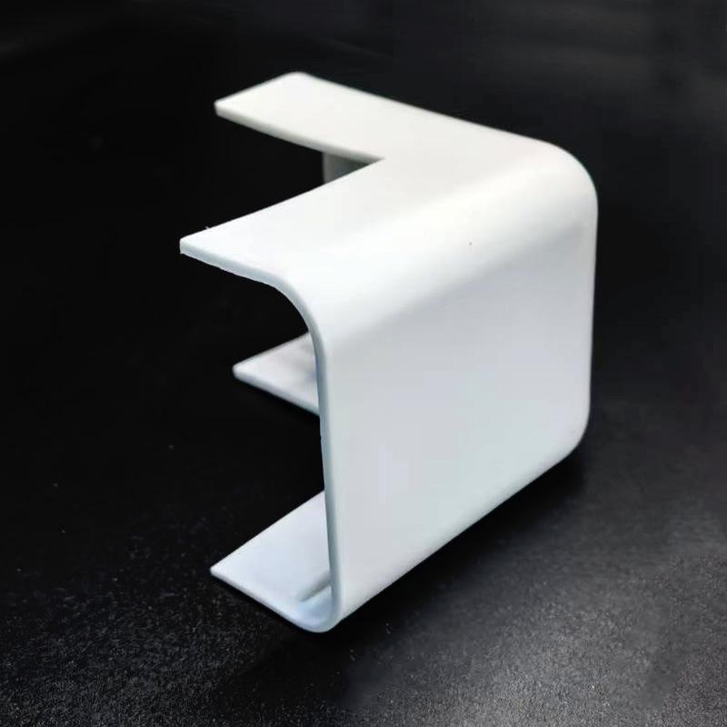 ПВХ Канал для радиаторных труб: Настенный горизонтальный отвод для защиты трубы горячего водоснабжения