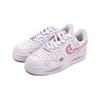 Nike Air Force 1 Air Force 1 Кожаное покрытие Термопокрытие Низкие кеды для скейтборда GS Белый DH2920-111(КомандаС-)