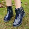 Women Rain Boots Waterproof Womens Boots Rubber Shoes Fashion Outdoor Casual Platform Rain Boots PVC Rain Shoes for Women