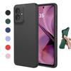 Plain Flexible Liquid Silicone Case For Motorola G75 G35 G55 G85 5G G05 G15 E15 Protective Cover Bumper Shell Coque Fundas