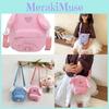 Adorable Cartoon Kids Corduroy Shoulder Bag For Girls Cute And Fashionable