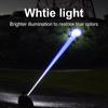 30W Professional Diving Flashlight IPX8 Waterproof Amphibious Powerful Torch White+Yellow Light Scuba Flashlights Underwater Lantern