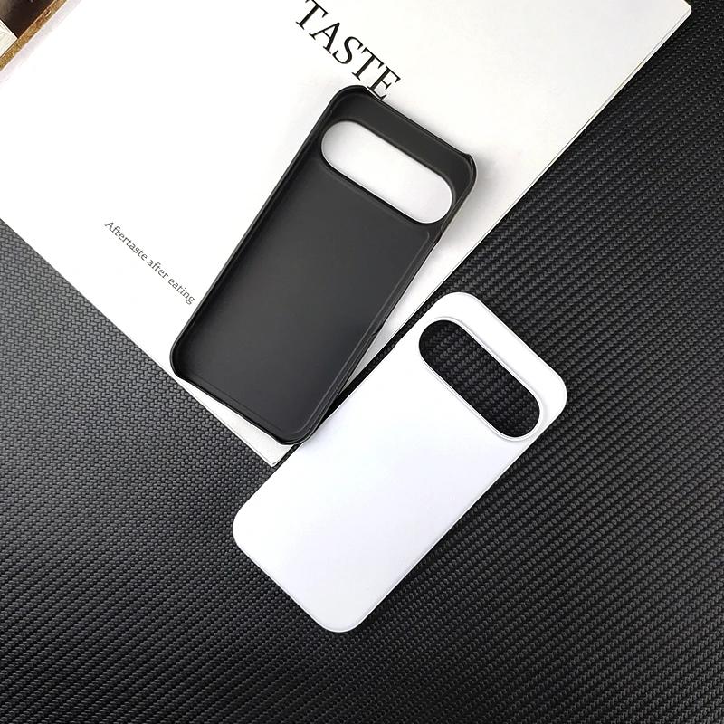 Минималистичный Тонкий Матовый Чехол Для Телефона Google Pixel 10A 10 9 Pro XL 8 7 6 A Pro Полупакет Жесткий Защита от Падения Задняя Панель Прозрачная Линза Выступающая Защитная Крышка