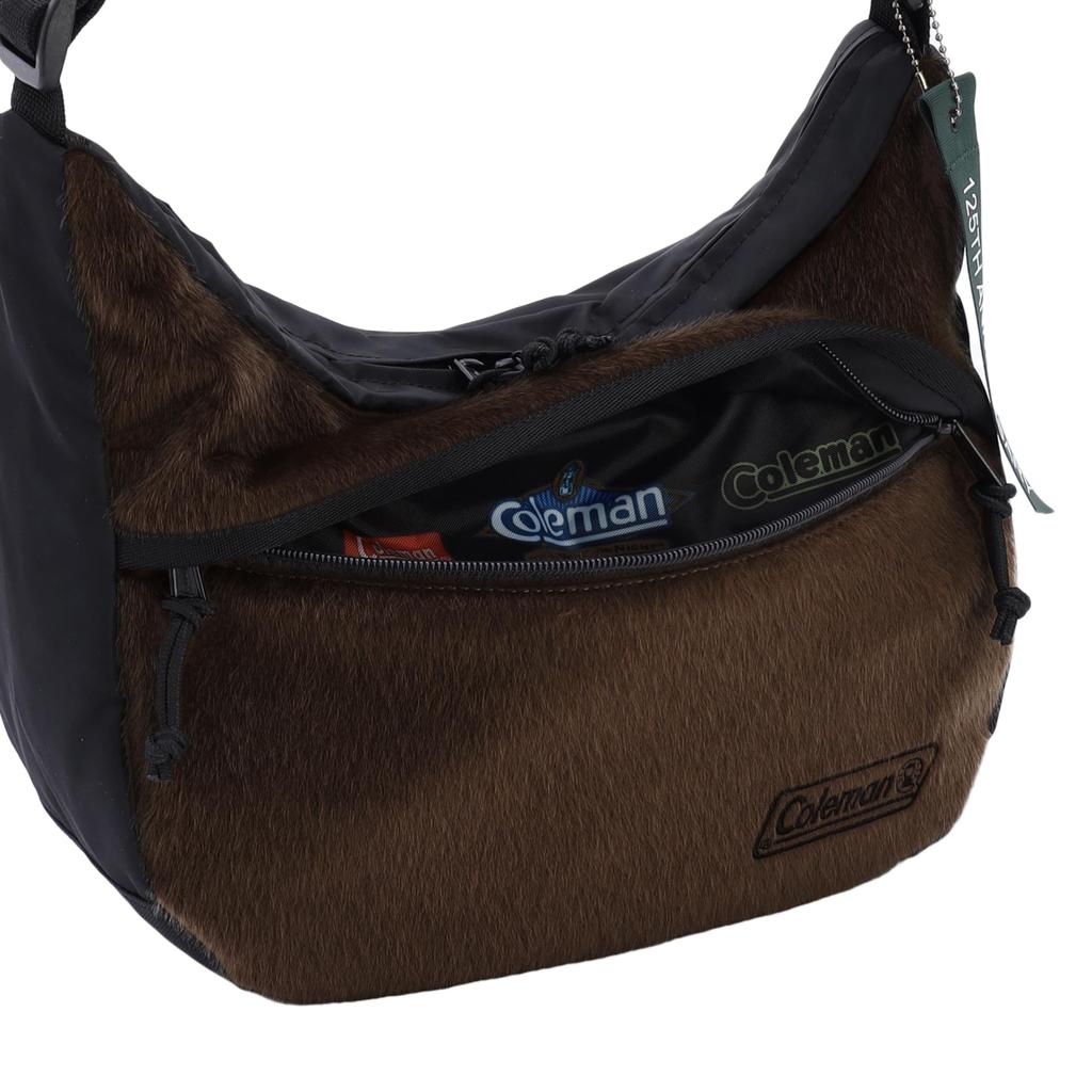 Coleman Walker Banana Shoulder Brown Bag,