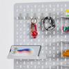 Practical-24Pcs Pegboard Hooks J Shape Pegboard Hook Peg Board Tool Organizer Parts Accessories , Black