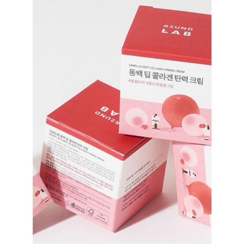 ROUND LAB Camellia Deep Collagen Firming Cream 50ml/100ml
