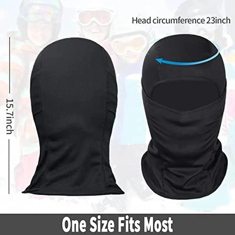 Outdoor Ski Mask for Men Women Full Face Mask Hood Snow Motorcycle Running Cold Weather