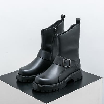 Модная Роскошная Мужская Женская Обувь до середины и до щиколотки из Натуральной Кожи Дизайнерская Деловая с Носком Платье Свадебные Офисные Ботинки Мужская Обувь