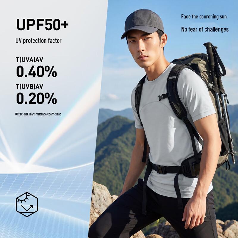 Peak Мужская футболка с коротким рукавом Ice-Cool UPF50+