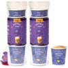 Cup-Ji Saffron Chai Premix Cups | Instant Tea | 14 Cups | Kadak Ghar-Wali | No Added Sugar | Desi Chai | On the Go | Easy Prep | For Office and Tra