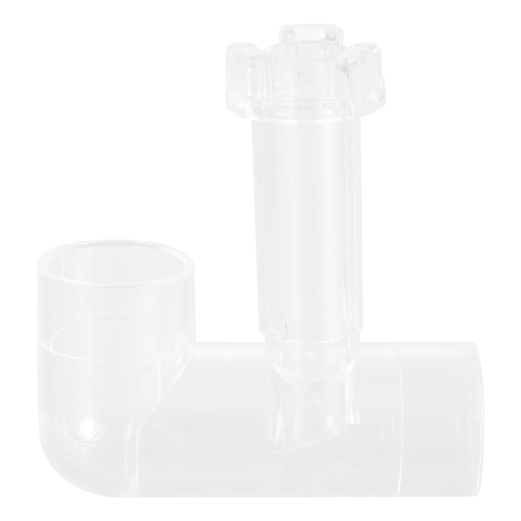 Fish Tank Oil Film Remover Easy To Use Plastic Transparent Pipe Spin Outflows Filter Fish Tank Cleaning Accessory