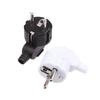 Eu Plug Adapter 16A Flame Retardant Male Replacement Ac Outlets Rewireable Schuko Electeic Socket For Power Extension Cable