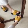 Fashion Stepping On Shit Feeling Seaside Beach Sandals Cool Slippers 2025 New Thick-soled Casual Women's Summer Outer Wear One-word Drag