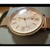 Б/у золотые кварцевые часы FOSSIL