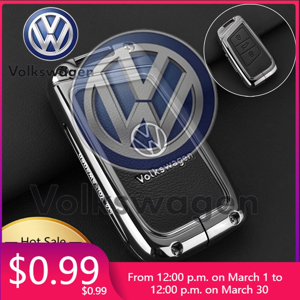 New 2026 Emblems 2026 Hot Styling Mouldings For VW Volkswagen Jetta MK5 Golf Alloy Leather Car Smart Remote Key Case Fob Cover Protector EK1