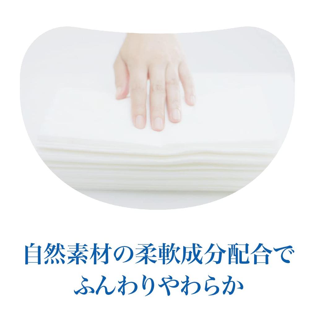 Коробка салфеток Elleair 180 пар x 30 коробок, коробки x 6 целлюлозы (5 упаковок) 100% [половина случая]