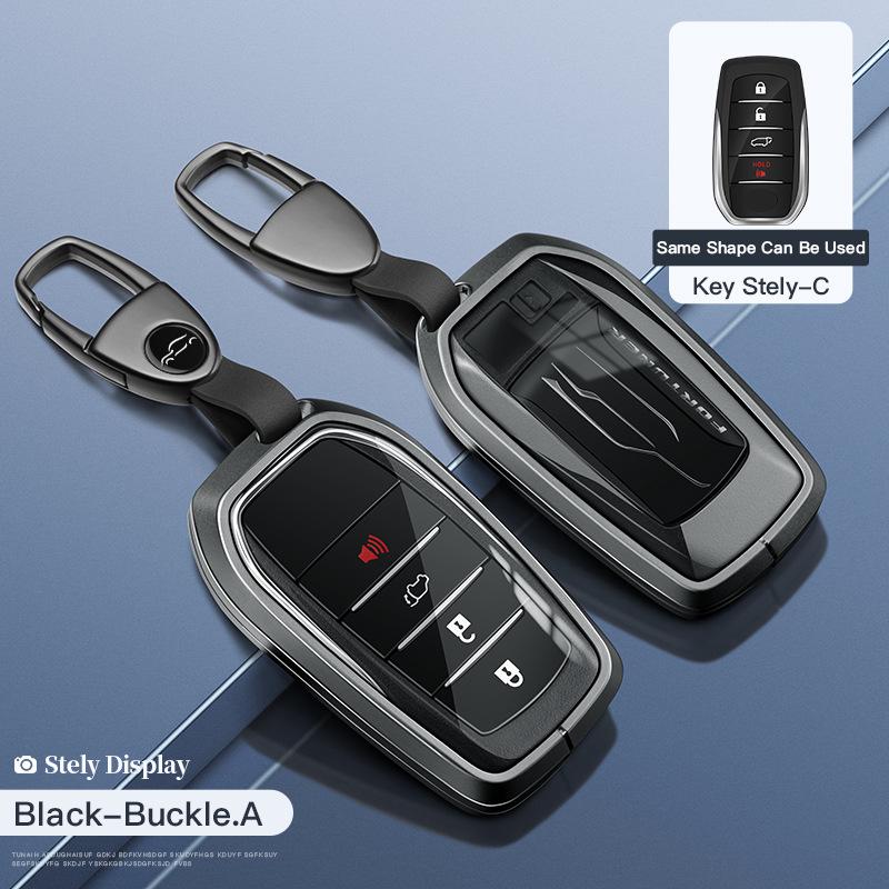 Футляр для ключа Toyota: Подходит для Highlander, Camry, Crown, Corolla, Prado, Reiz