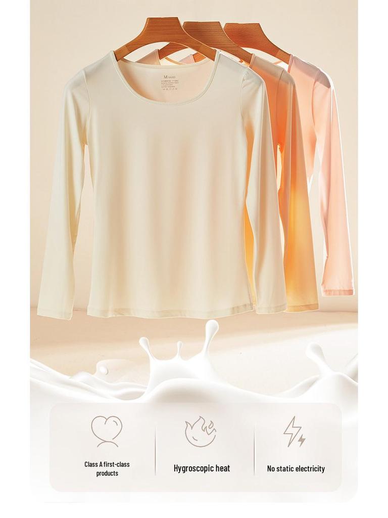 Комплект термобелья телесного цвета с индивидуальной посадкой – Легкий и высокоэластичный базовый слой для женщин