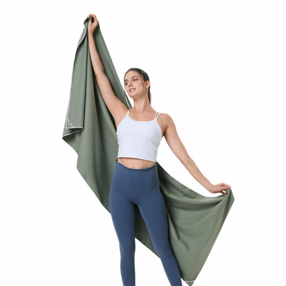 Portable Magnetic Bath Towel Sand Free Quick Dry Towel Multifunctional Beach Towel  Yoga