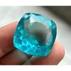 Certified Natural Aqua Sky Blue Topaz 100 + Ct Cushion Cut Fabulous Gemstone