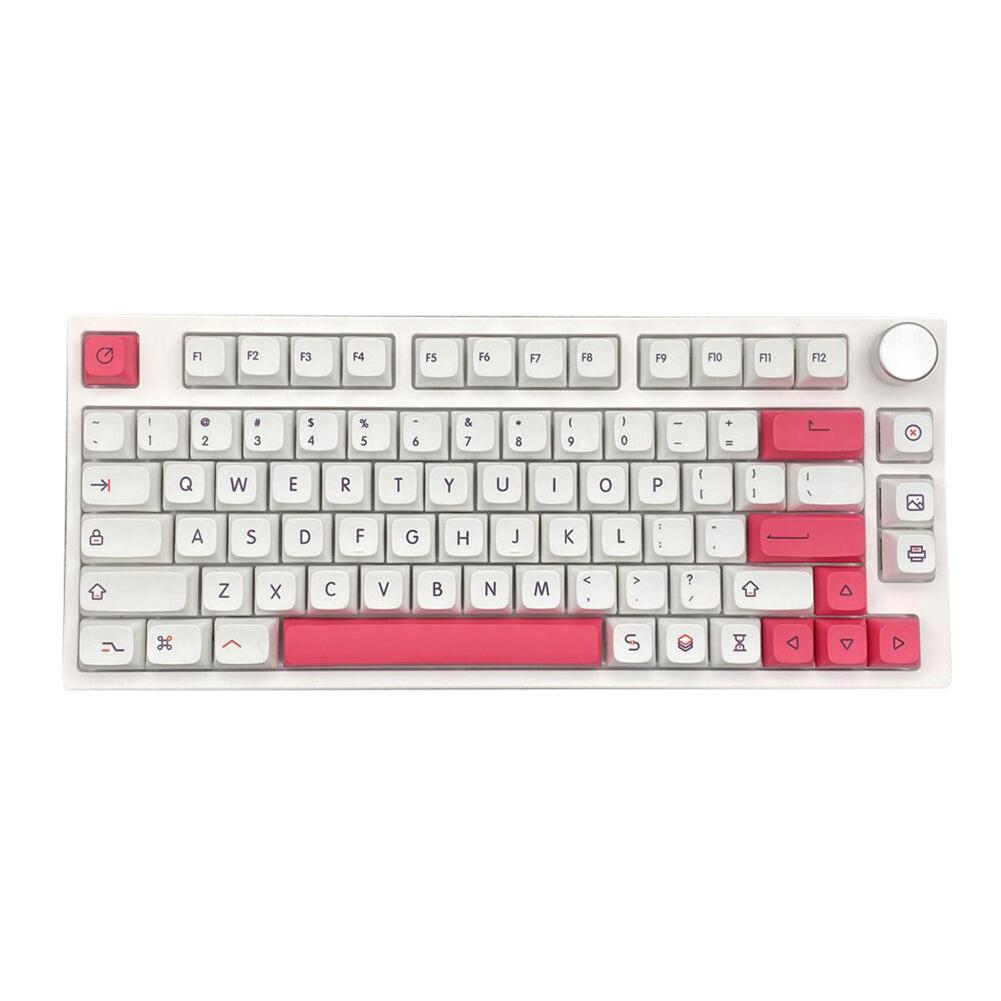 XDA Profile PBT Keycap 127 Полный набор колпачков для механической клавиатуры Cherry MX