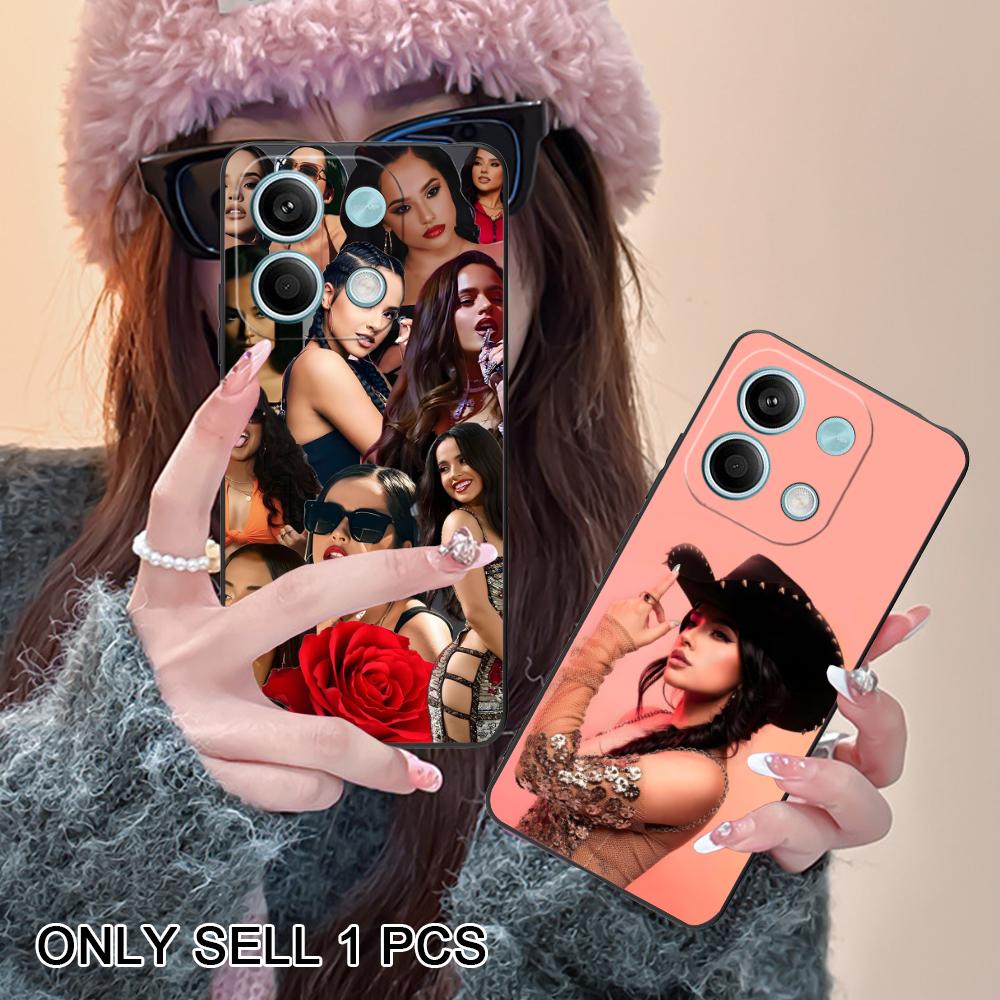 Модный матовый чехол из ТПУ Becky G для мобильного телефона Xiaomi Redmi Note 14 13 12 11 S Pro Plus 4G 5G, цветная печатная крышка