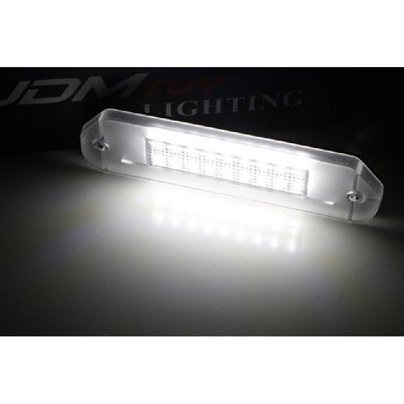 3W 18-SMD LED License Plate Lights For Honda 1992-1995 Gen5 Civic, 92-96 Prelude