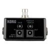 KORG Pitchblack X Педальный тюнер для гитары/баса, точность ±0,1 цента, Ультра-буфер, True Bypass, Выход DC, Стробоскопическая настройка, PITCHBLACK PB-X