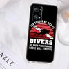 Scuba Diving Quote Case For Realme GT7 Pro GT6 11 12 13 14 15 Pro Plus C55 C53 C35 C33 C61 C65 C67 C53 C71 C75