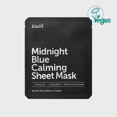 Успокаивающая тканевая маска Midnight Blue, 10 шт.
