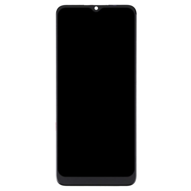 Для Realme C21Y RMX3261 Grade B сборка ЖК-экрана и дигитайзера + рамка сменная часть (без логотипа)