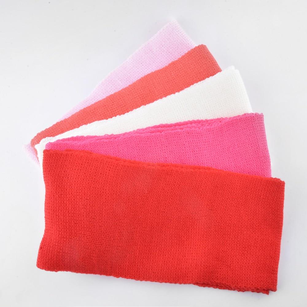 Зимняя шапка и шарф для девочек, теплая однотонная вязаная шапка, комплект с жемчугом, помпоном из искусственного меха, детская шапка