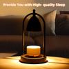 Aoresac Candle Warmer Lamp with 2 Bulbs/Electric Candle Warmer with Timer/Christmas Gifts for