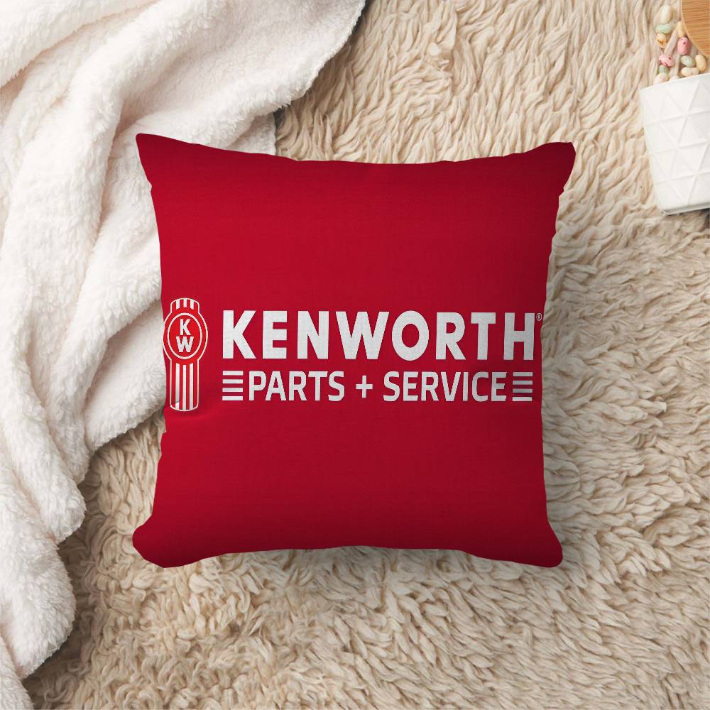 KKenworth truck Logo Pillow Gift Home Office Decoration Bedroom Sofa Car Cushion Cover case x