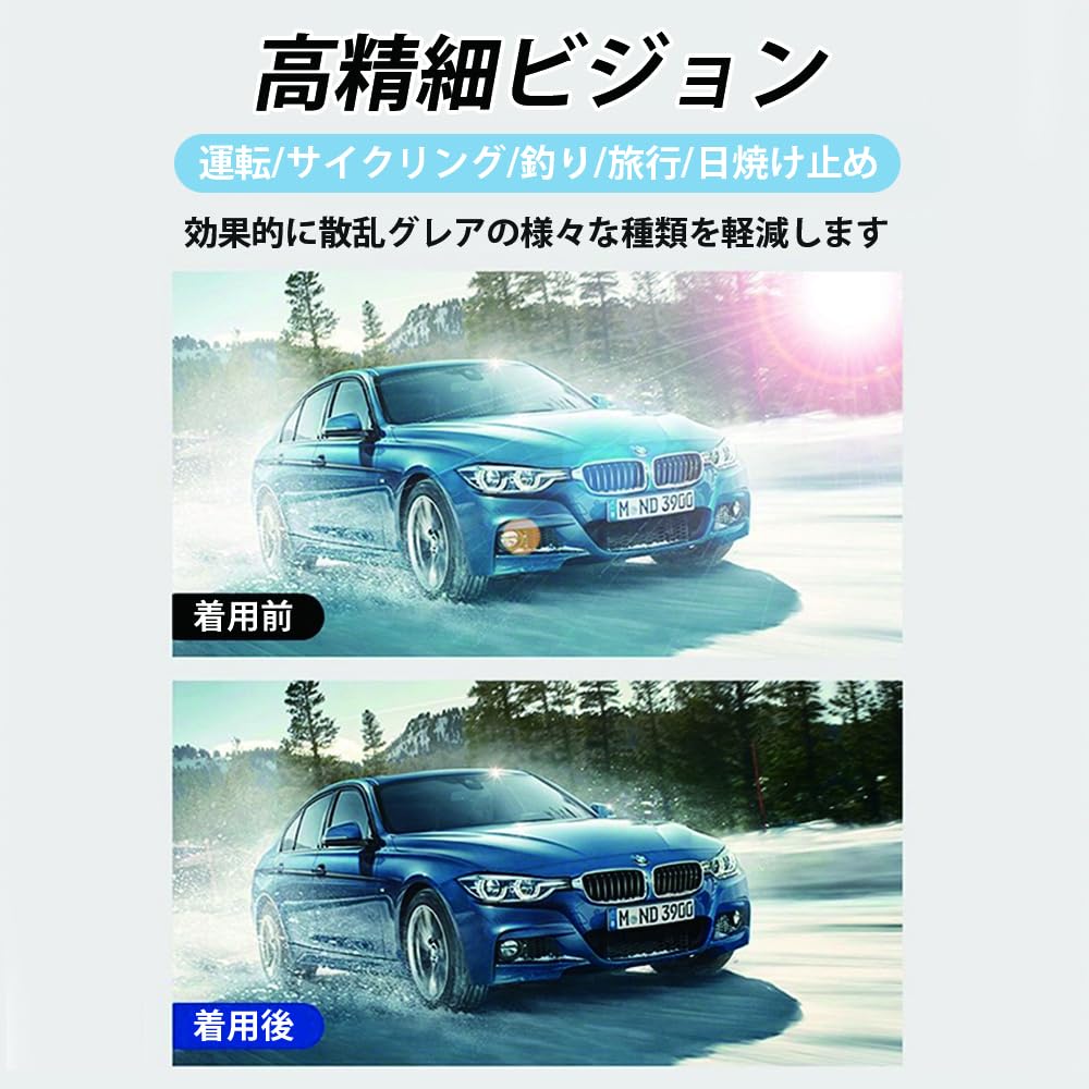 Фотохромные солнцезащитные очки для УФ-спорта, поляризованные, легкие, УФ-комфортные B1221 [FEISEDY] Мужские, Защита, Солнцезащитные очки, Очки, Вождение, Гольф,