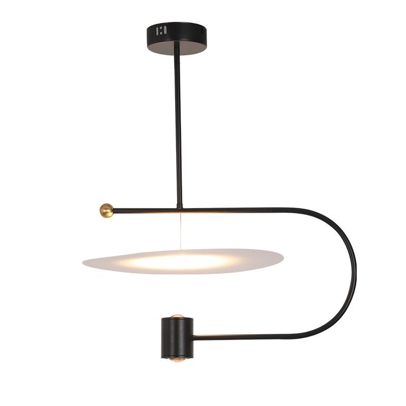 Простая современная люстра для столовой, бара, креативная модная люстра для спальни, кабинета, балкона