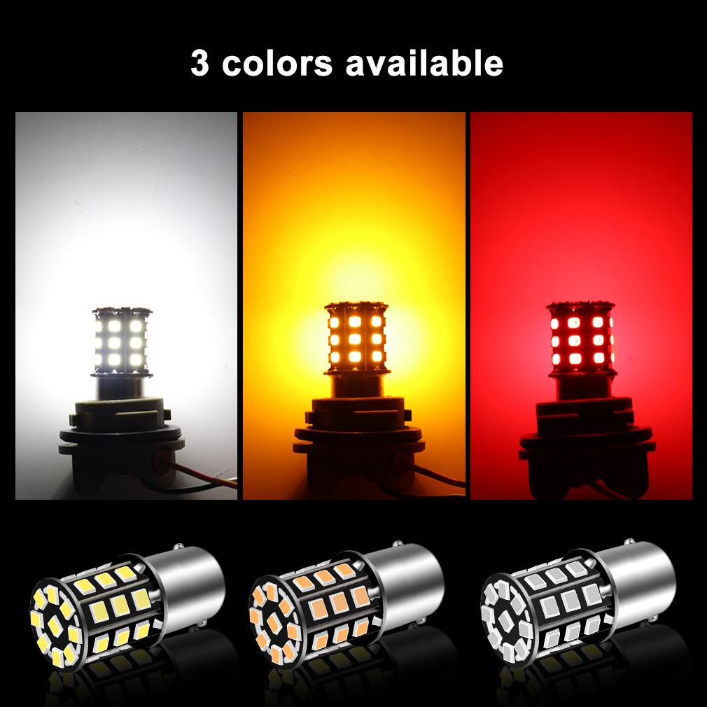 1 шт. 1156 BA15S P21W LED BAU15S PY21W BAY15D Светодиодная лампа 1157 P21/5W R5W T20 LED 7440 7443 W21W Светодиодная автомобильная лампа указателя поворота заднего хода 12 В
