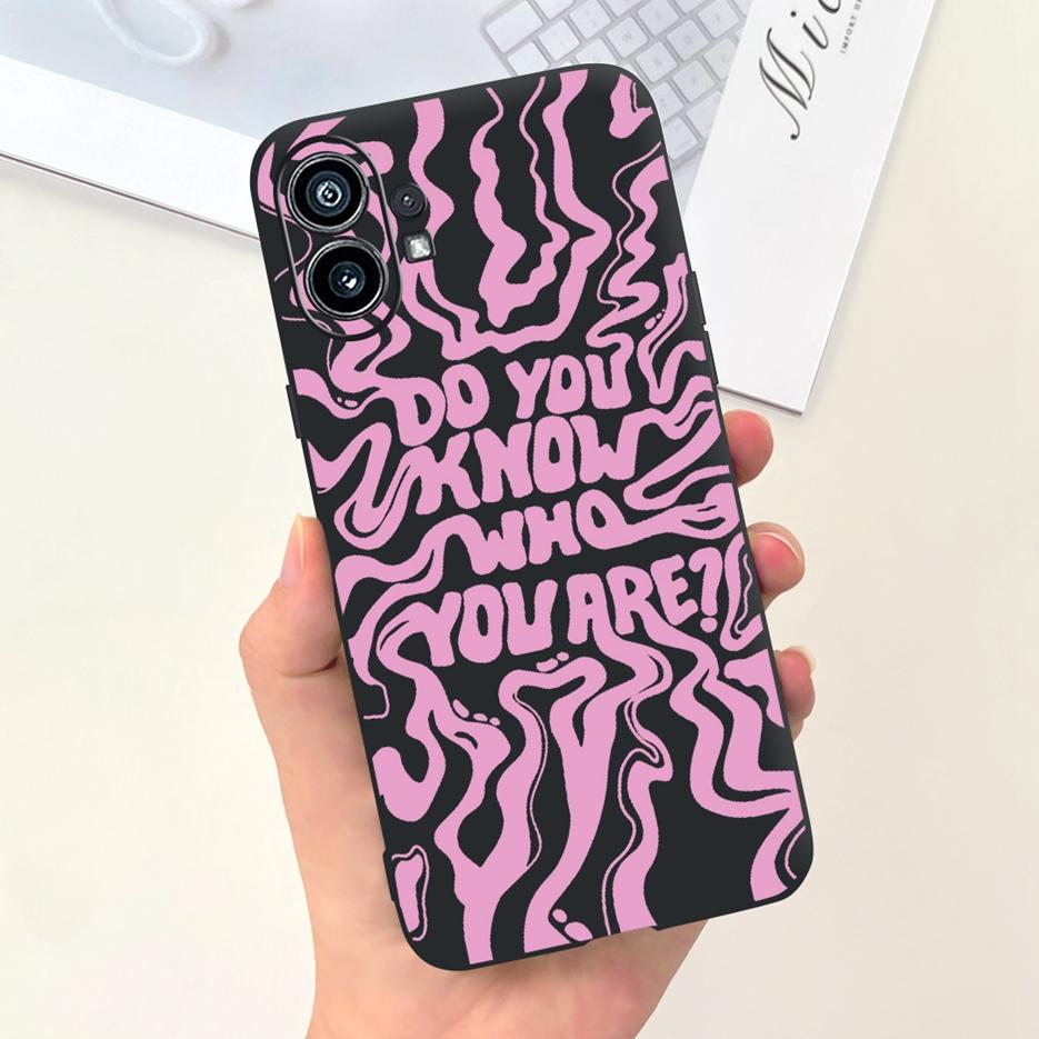 Чехол для Nothing Phone 1 Новый Стильный Художественный Расписной Чехол Мягкий Силиконовый Чехол для Телефона Для Nothing Phone One Phone1 Fundas Capa