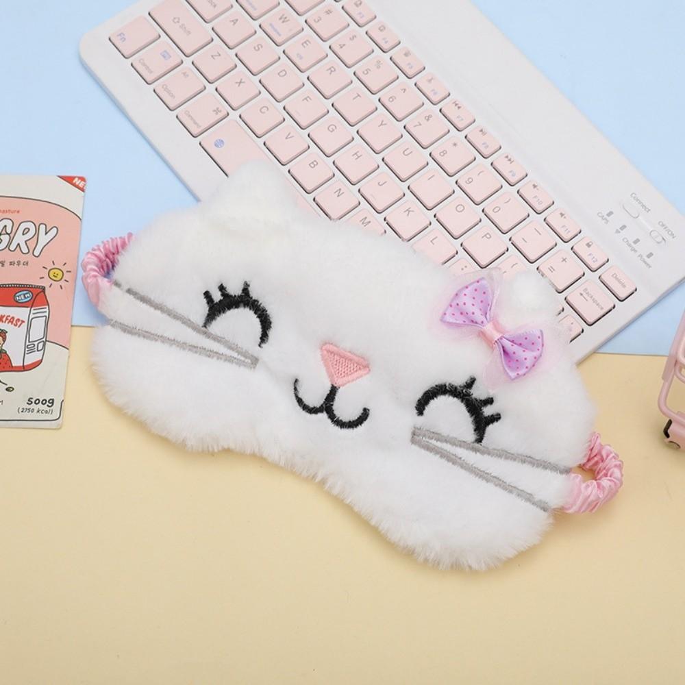 Adjustable Strap Sleeping Mask Blindfold Soft Fabric Cartoon Eye Cover Kids Sleep Mask For Kids