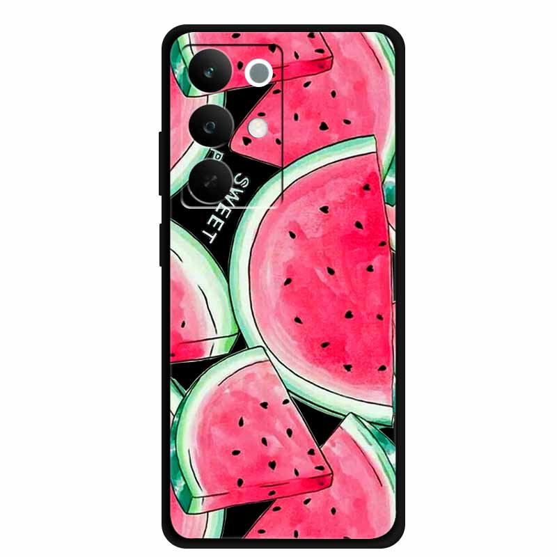 Black Silicone Case For Realme C85 Pro 2025 Case Cartoon Soft TPU Back Cover For Realme C85 5G Phone Case C 85 Pro Coque Funda