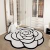Advanced Floor Mat Round Shape Floor Mats Makeup Room Floor Mats Kitchen Hallway Runner Rug Bedroom Living Room Soft Carpet Non-slip Area Rug