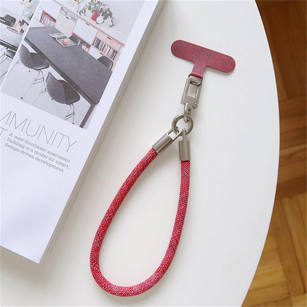 Медный ремешок для телефона с пряжкой 26 см, браслет на запястье для телефона, противокражный ремешок с петлей