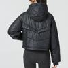 Nike Sports Casual Warm Cotton Jacket Women Jacket Black DQ7150-010
