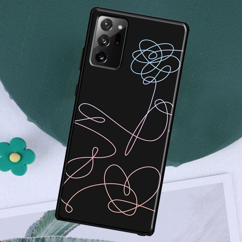 Love Yourself Case For Samsung Galaxy S22 Ultra S21 S20 FE S8 S9 S10 Note 10 Plus Note 20 Ultra Cover