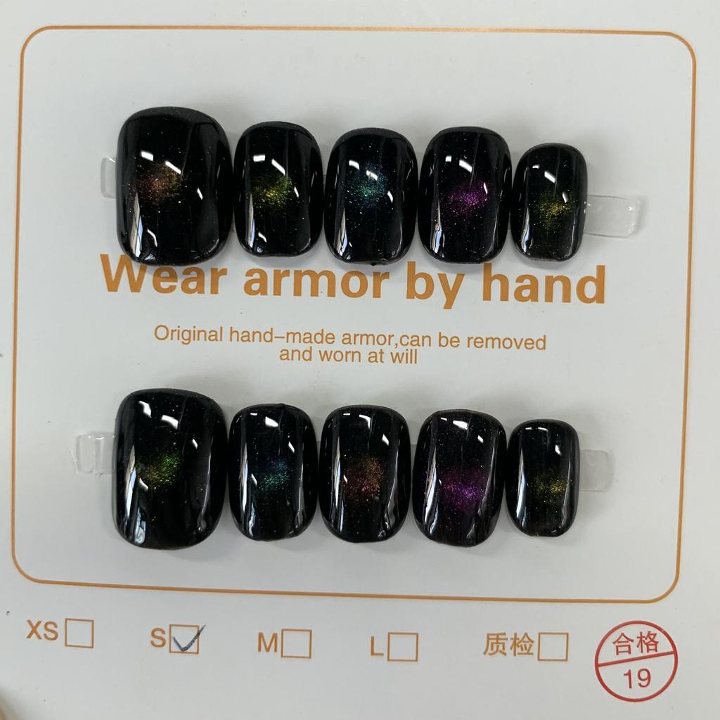 Нажмите на кончики ногтей Гель Полное покрытие 100 дизайнов Накладные ногти ручной работы Высококачественные носимые искусственные ногти Многоразовые размеры от XS до L бесплатно 5 шт. инструментов